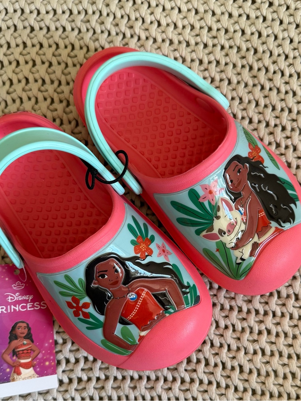 Girls Moana Slides size 9/10 - Picture 5 of 5